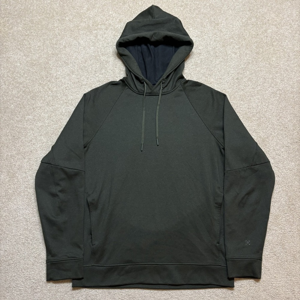 Lululemon City Sweat Hoodie Sweatshirt Mens Medium Green Pullover Athletic Gym
